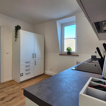 Appartement Sanierte Altbauwohnung Mit Arbeitszimmer & Parkplatz Am Rhein