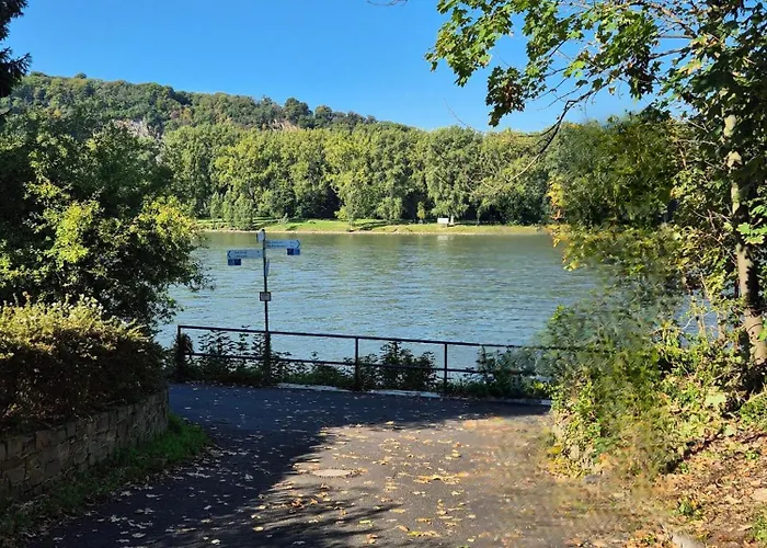Daire Sanierte Altbauwohnung Mit Arbeitszimmer & Parkplatz Am Rhein